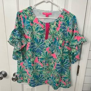 New with tags Lilly Pulitzer Darlah Top, Size M